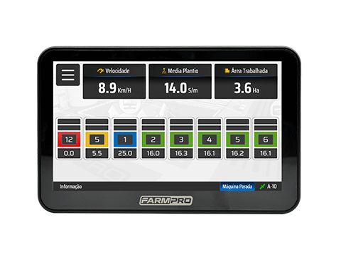 Monitor de Plantio Agricola Mini
